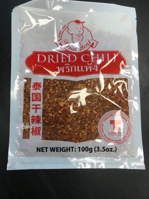 Thai Boy Dried Crushed Chili100g 泰娃干辣椒碎100克