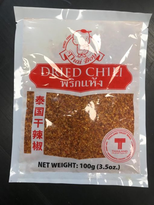 Thai Boy Dried Fine Grind Chili100g 泰娃细磨干辣椒碎100克