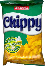 JACK&JILL Chippy Corn Chips Garlic &Vinegar Flavor 108g 杰克葱香玉米薯片108克