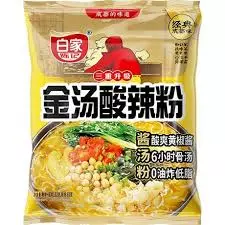 BJ Instant Sweet Potato Vermicelli Sour Soup 102G 白家金汤酸辣粉102克