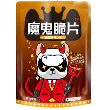 CBY Devil Chips Hot & Spicy Flavor 200g 潮巴爷魔鬼脆片鬼椒麻味200克