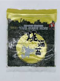 ARPO Roasted Seaweed Yaki Sushi Nori Gold 10 sheets 28 g  侨珂嬷寿司海苔十张28克