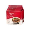 WU-MU Braised Artificial Pork Flavor Ramen (4x87g) 五木红烧牛肉拉面4连包(4x87g)