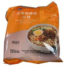 WU-MU Braised Artificial Pork Flavor Ramen 87g 台湾五木古早肉燥味拉面87克