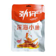 JZ fried anchoay snak spicy 110G 劲仔小鱼香辣味110克