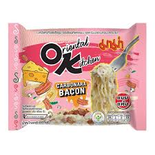 MAMA Instant Noodles Carbonara bacon flv 85G 妈妈卡布奶酪方便面85克
