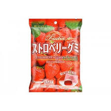 Kasugai Strawberry Gummy Candy (Made in Japan)107g 日本国产春日井草莓软糖107克