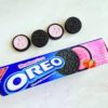 OREO Chocolate Sandwich Cookies Strawberry 110G 奥利奥草莓夹心饼干110克