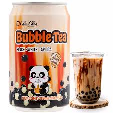 CHIN CHIN Canned Bubble Tea - Brown Sugar 315ml 亲亲黑糖珍珠奶茶315ml
