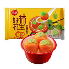 SYNEAR Persimmon shaped Peanut Tong Yuen 312g 思念好柿生花花生汤圆312克
