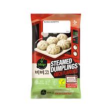 BIBIGO Steamed dumplings 6pcs - Japchae 168g 韩国必品阁泡菜汤包 168克