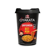 AJ OYAKATA Japanese beef wasabi CUP 93g 日本亲方牛肉芥末面杯装93克