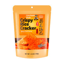 WOLONG Rice Cracker spicy flavor200g 卧龙锅巴麻辣味200克