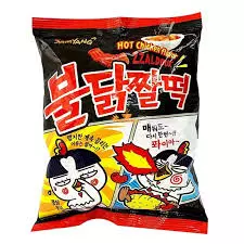 SAMYANG Zalduk hot chicken flv snack 120g三养辣火鸡薯卷120克18-03-2026