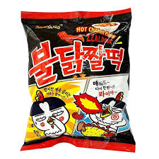 SAMYANG Zalduk hot chicken flv snack 120g三养辣火鸡薯卷120克