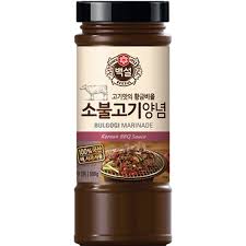 BEKSUL BBQ Marinade for beef Bulgogi(Made in Korea)500g 韩国BEKSUL腌肉酱牛肉用500克
