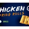 A Chicken spring rolls(pre-fried) 14stk 420g A鸡肉春卷14个装420克