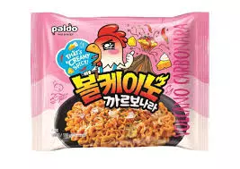 PALDO Volcano Carbonara Chicken Noodle 130g韩国八道奶酪火鸡面130克