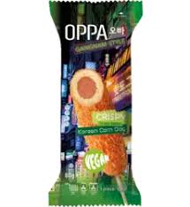 OPPA Korean Corn Dog - Crispy (Vegan) 80g