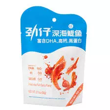 JINZAI Fried Anchovy fish snakcs spicy flv 58g 劲仔深海鳀鱼香辣味58克