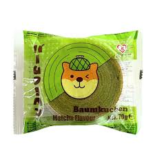 Tokimeki Mactha cake 70g 日本心跳抹茶年轮蛋糕70克