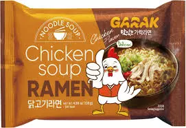 GARAK Chicken Flavor Soup Ramen 130g 韩国名家鸡肉汤面130克