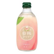 Tomomasu White Peach Cider(Made in Japan)300ml 日本国产白桃气泡饮料300毫升