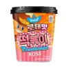 DELIEF Tteokbokki Cup Rose 120g 韩国国产DELIEF奶酪年糕条杯装120克