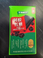 HHSD Ejiao Brown Sugar100g 华海顺达阿胶红糖100克