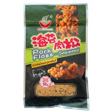 Authentic Pork Floss-Seaweed 90g Cooked Pork Meat 正点海苔肉松