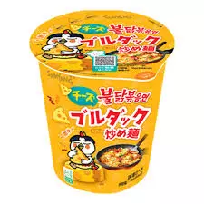 SAMYANG Buldak cup ramen Cheese flavour 70g韩国三养杯装奶酪拉面70克