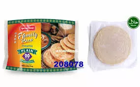 SPRING HOME Paratha PLAIN 20pcs -1.3kg 第一家手抓饼20张装