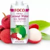 FOCO UHT COCONUT WATER WITH LYCHEE 500ml 荔枝味椰子水500毫升