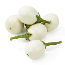 Eggplant white 200g 小白茄子一盒200克