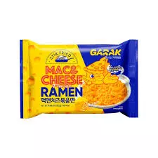 GARAK Mac&cheese Flavor Ramen 132g 韩国名家奶酪拉面123克