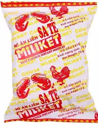 MILIKET Inst. Noodles with satay flavour 65g
