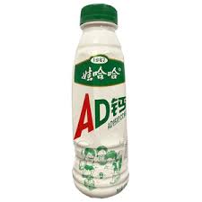 Wahaha AD Calcium Milk Large 450ml 哇哈哈AD钙奶大瓶装450毫升