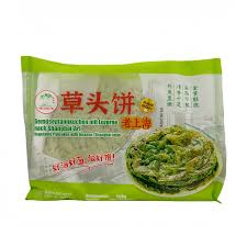 Vegetable Pancakes With Alfalfa Shanghai Style 450g FROZEN椰树牌老上海草头饼450克