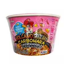 PALDO Volcano Carbonara Chicken Noodle Cup 105g 韩国八道奶酪火鸡桶面105克