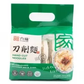 SIX FORTUNE Hand cut noodles 450g 台湾六福刀削面450克