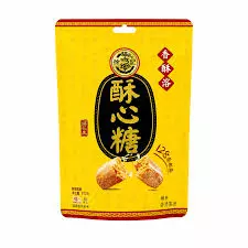 Crunchy Biscuits With Peanuts 102g Xu Fu Ji 徐福记落花生酥心糖102克