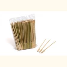 Bamboo Teppo Gushi (18CM) 100PC竹制串（18厘米）100支装