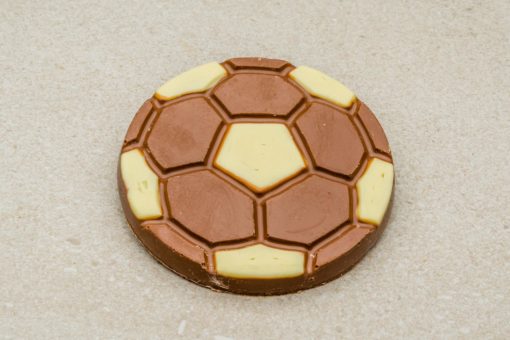 Fotball flat melkesjokolade