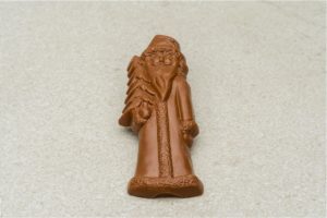 Nisse med juletre melkesjokolade
