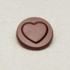 Sukkerfri Rundt hjerte mørk sjokolade