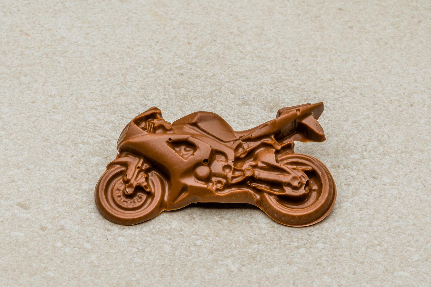 Motorsykkel melkesjokolade