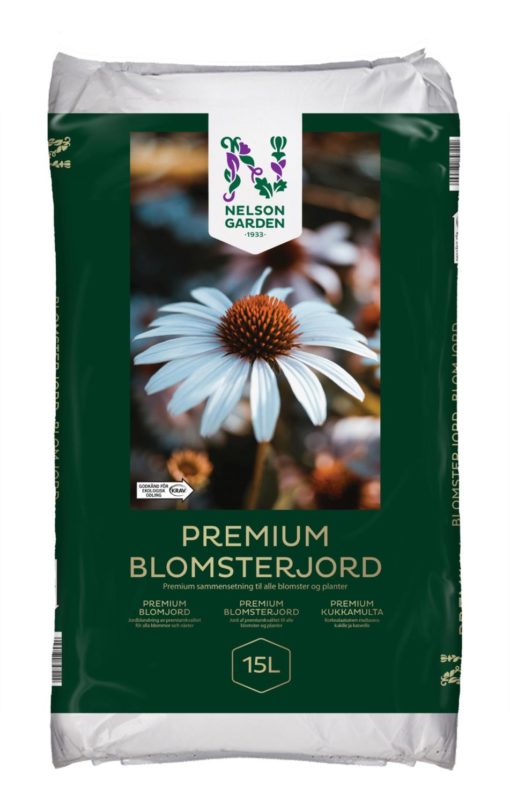 Blomsterjord Premium 15L KRAV