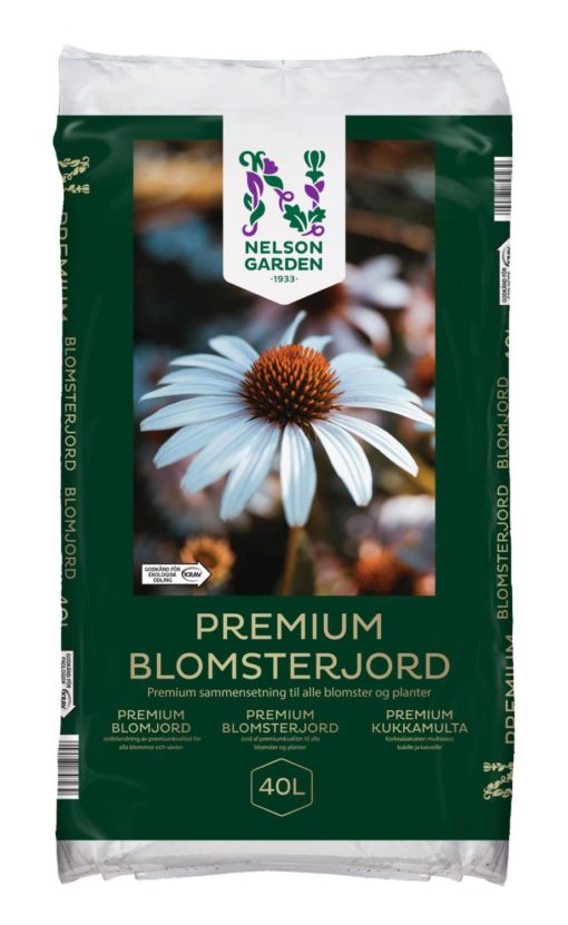 Blomsterjord Premium 40L KRAV