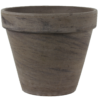 Terracotta Basalt pot Ø13