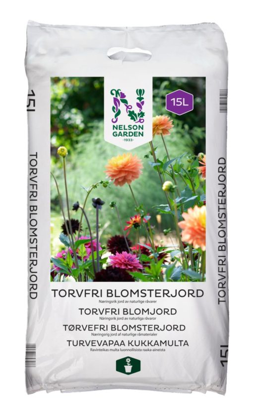 Blomsterjord Torvfri 15L